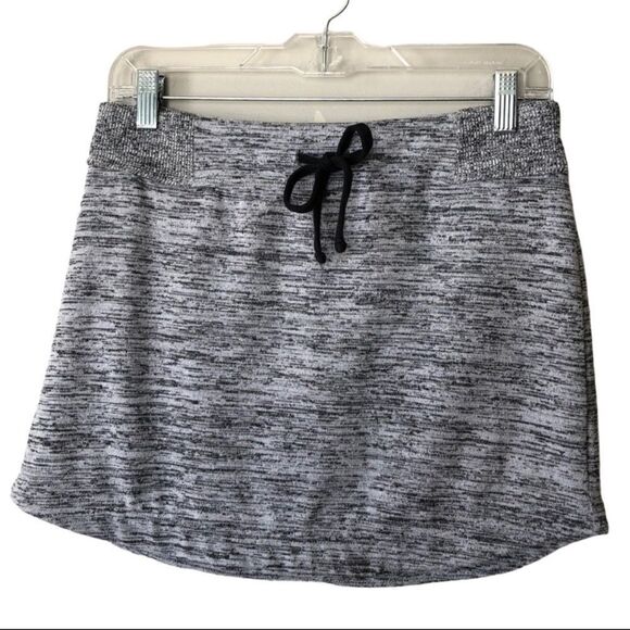 Athleta Downplay Skirt Heather Gray L - Picture 2 of 7